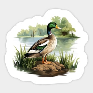 Mallard Sticker